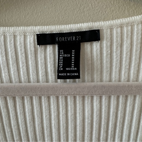 Forever 21 Ribbed Cross Front Sweater - Picture 4 of 4